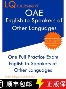 预订 ORELA English to Speakers of Other Languages: One Full Practice Exam - Free Online Tutoring - Up... [9781649263704]