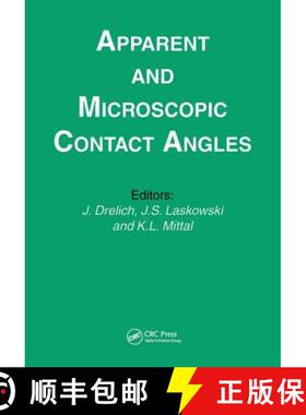 【3-4周达】Apparent and Microscopic Contact Angles [9789067643214]