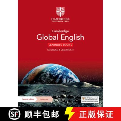 【3-4周达】Cambridge Global English Learner's Book 9 with Digital Access (1 Year) : for Cambridge Low... [9781108816670]