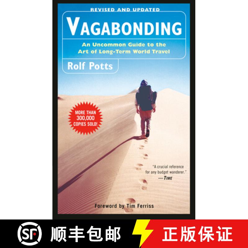 【3-4周达】Vagabonding: An Uncommon Guide to the Art of Long-Term World Travel /]crolf Potts [9780812992182]