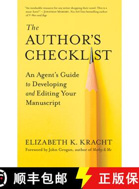 【3-4周达】The Author's Checklist: An Agent's Guide to Developing and Editing Your Manuscript [9781608686629]
