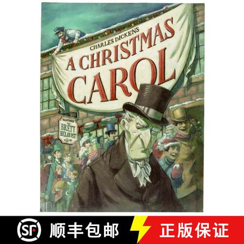 【3-4周达】精装 A Christmas Carol: A Christmas Holiday Book for Kids [9780061650994]