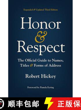 【3-4周达】Honor and Respect – The Official Guide to Names, Titles, and Forms of Address [9780226830667]