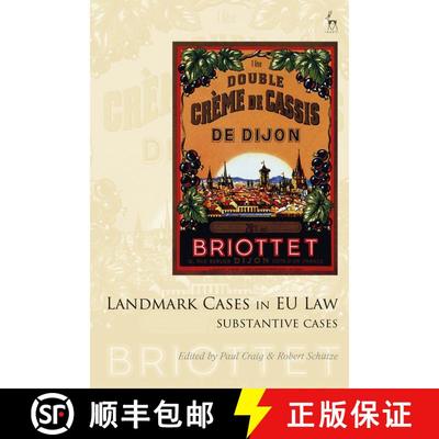 【3-4周达】Landmark Cases in EU Law, Volume 2: The Substantive Cases [9781509954179]