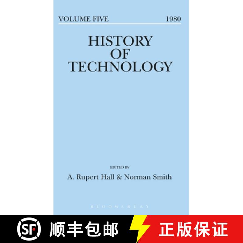 【3-4周达】History of Technology Volume 5 [9781350017627]