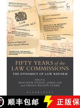 【3-4周达】Fifty Years of the Law Commissions: The Dynamics of Law Reform [9781509927913]