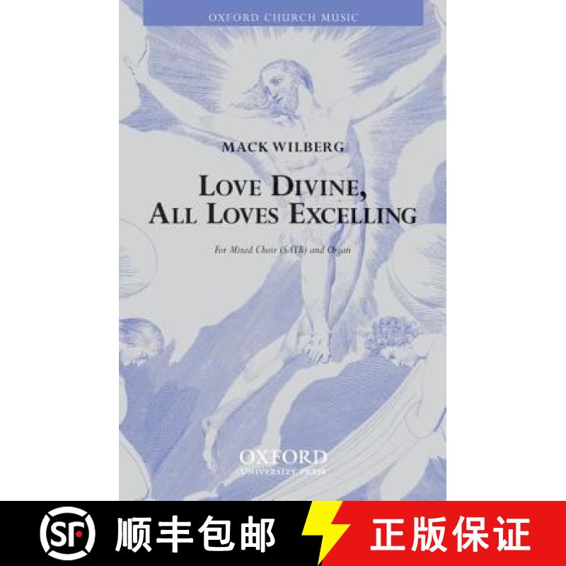 【3-4周达】Love divine, all loves excelling: Vocal score [9780193864900]