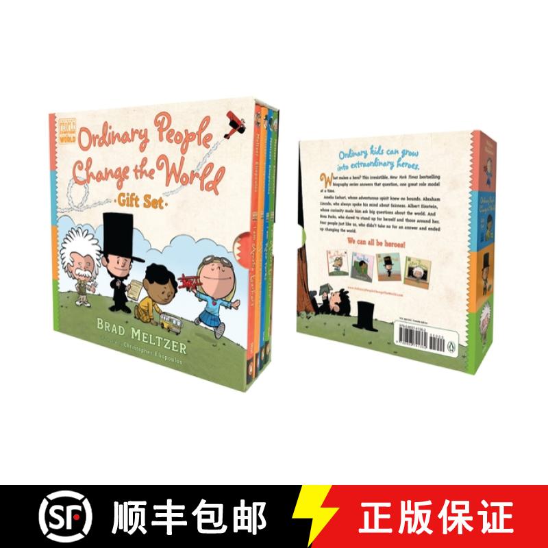 【3-4周达】Ordinary People Change the World Gift Set (Ordinary People Change World) [9780803741362]