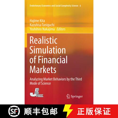 【3-4周达】Realistic Simulation of Financial Markets : Analyzing Market Behaviors by the Third Mode o... [9784431566403]
