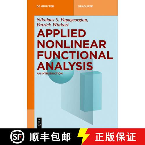 【3-4周达】Applied Nonlinear Functional Analysis: An Introduction [9783110516227]
