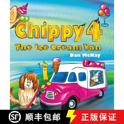 【3-4周达】精装 Chippy 4 The Ice cream Van [9780645744163]