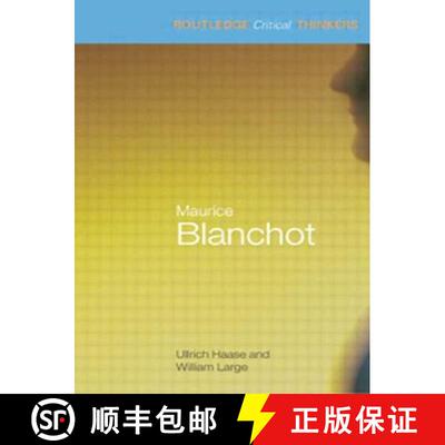 【3-4周达】MAURICE BLANCHOT RCT [9780415234962]