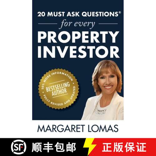 【3-4周达】20 Must Ask Questions(R) For Every Property Investor: Bestselling Author. 40% More Informa... [9780648479543]