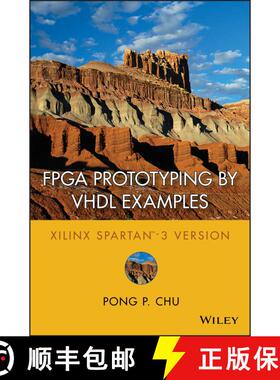 【3-4周达】Fpga Prototyping By Vhdl Examples: Xilinx Spartan-3 Version [Wiley电子电气工程] [9780470185315]