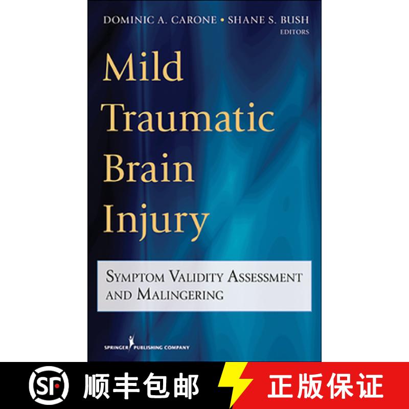 【3-4周达】Mild Traumatic Brain Injury : Symptom Validity Assessment and Malingering [9780826109156]