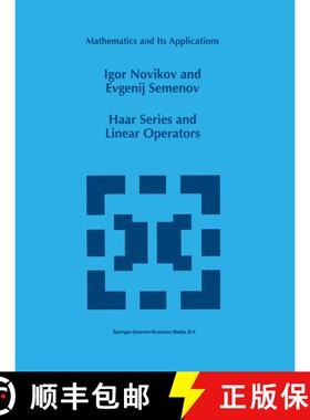 【3-4周达】Haar Series and Linear Operators [9780792340065]