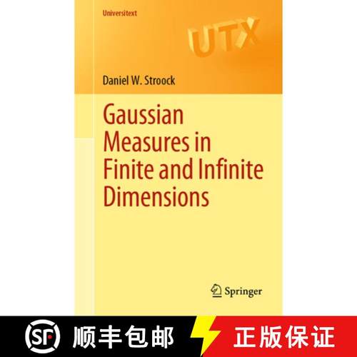 【3-4周达】Gaussian Measures in Finite and Infinite Dimensions [9783031231216]