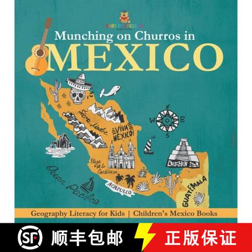 【3-4周达】Munching on Churros in Mexico - Geography Literacy for Kids | Children's Mexico Books [9798869435514]