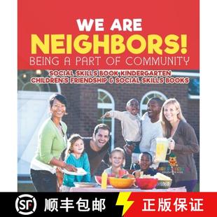 Part Book Community Are Being 9798869417619 Children s... Neighbors Skills Social Kindergarten 3周达