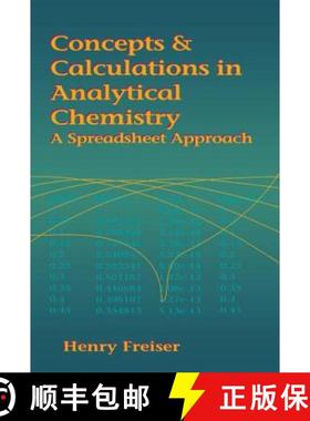 【3-4周达】Concepts & Calculations in Analytical Chemistry, Featuring the Use of Excel: A Spreadsheet... [9780849347177]