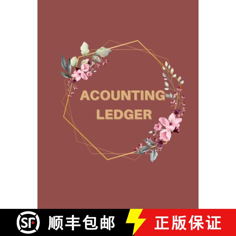 【2-3周达】Accounting Ledger: Bookkeeping Ledger For Small Business [9781387731589]