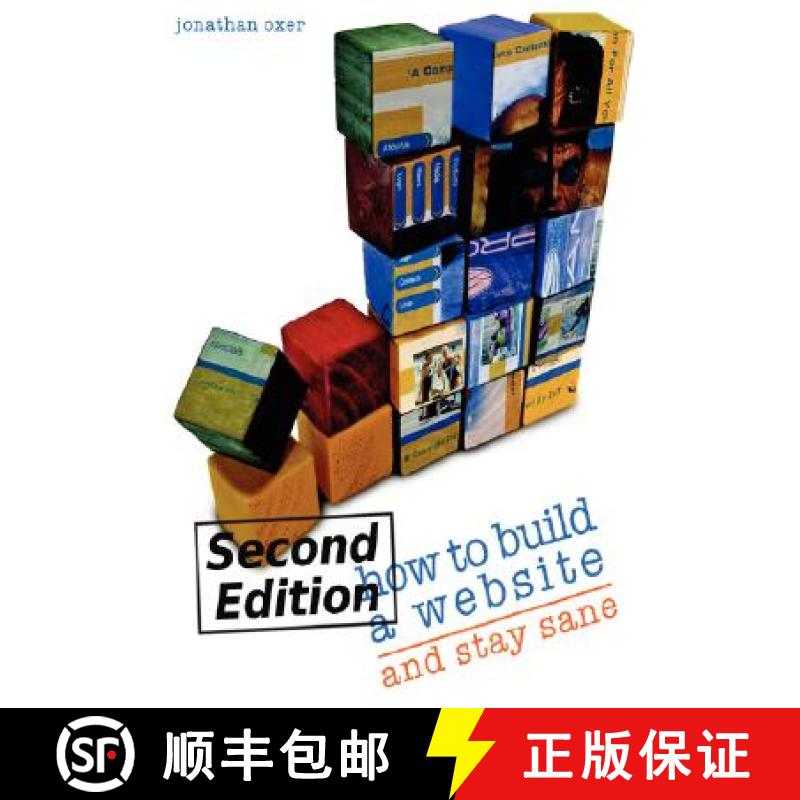 【3-4周达】How To Build A Website And Stay Sane [9781847997340]