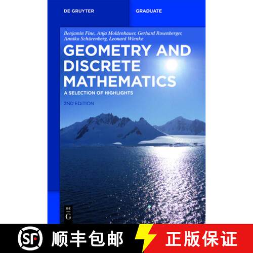 【3-4周达】Geometry and Discrete Mathematics – A Selection of Highlights [9783110740776]