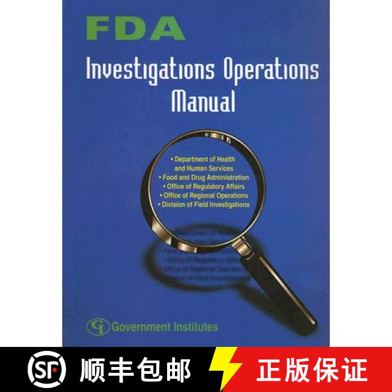 【4周达】FDA Investigations Operations Manual [9780865879737]