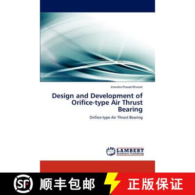 预订 Design and Development of Orifice-Type Air Thrust Bearing [9783847341994]