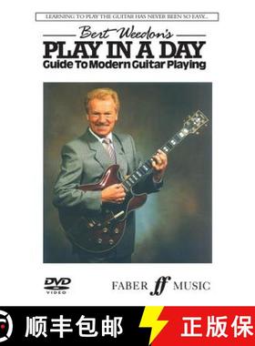 【3-4周达】Bert Weedon's Play In A Day DVD: Now available in DVD format [9780571537143]