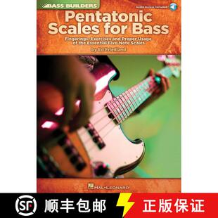 【3-4周达】Pentatonic Scales for Bass Fingerings, Exercises and Proper Usage of the Essential Five-No... [9781423477969]