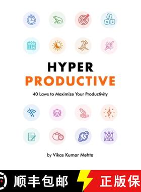 【3-4周达】Hyper Productive: 40 Laws to Maximize Your Productivity [9789334145649]
