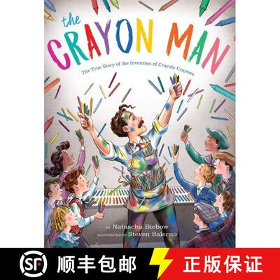 【3-4周达】精装 Crayon Man: The True Story of the Invention of Crayola Crayons: The True Story of the... [9781328866844]