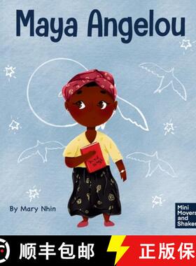 【3-4周达】Maya Angelou: A Kid's Book About Inspiring with a Rainbow of Words [9781637318836]