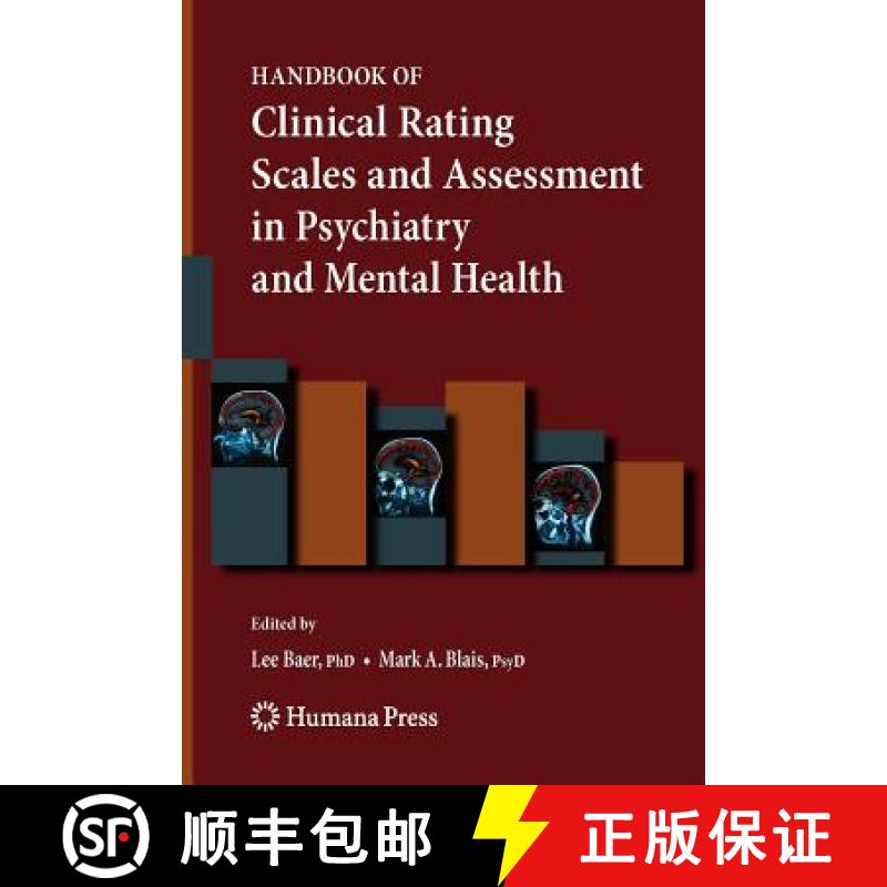 【2-3周达】Handbook of Clinical Rating Scales and Assessment in Psychiatry and Mental Health [9781617796500]