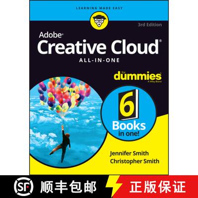 【3-4周达】Adobe Creative Cloud All-In-One For Dummies, 3Rd Edition [Wiley计算机] [9781119724148]