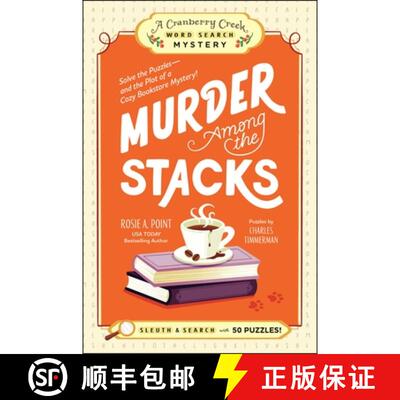 【3-4周达】Murder Among the Stacks: Book 1: Solve the Puzzles--And the Plot of a Cozy Bookstore Mystery! [9781507225271]