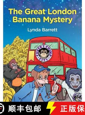 【3-4周达】Cheeky Chimp City - The Great Banana Mystery [9781910223079]