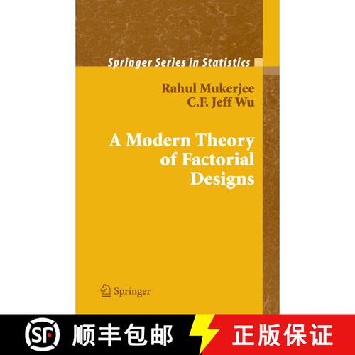 【3-4周达】A Modern Theory of Factorial Design [9781441921802]
