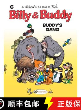 【3-4周达】Billy & Buddy Vol.6: Buddy's Gang [9781849183147]
