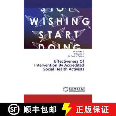 预订 Effectiveness Of Intervention By Accredited Social Health Activists [9786200083784]