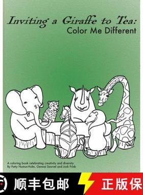 【3-4周达】Inviting a Giraffe to Tea: Color Me Different [9780692049969]
