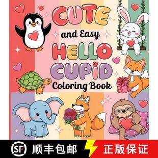 【3-4周达】Hello Cupid Coloring Book for Kids: Valentine's Day Coloring Book for Children, Coloring B... [9783974375350]