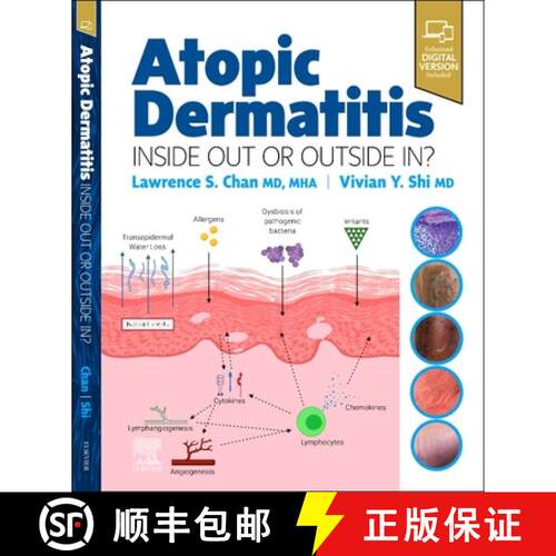 【3-4周达】精装 Atopic Dermatitis: Inside Out or Outside In [9780323847445]