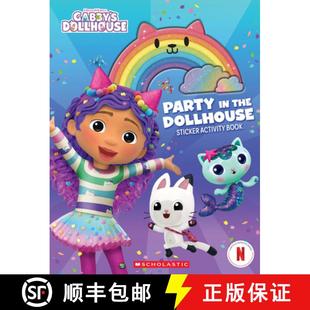 Book the Sticker Gabby Dollhouse 9781546127284 预订 Activity Party