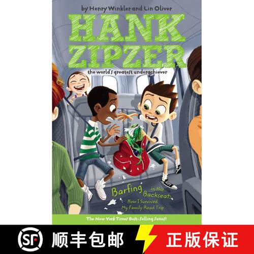 【3-4周达】Barfing in the Backseat #12: How I Survived My Family Road Trip [9780448443287]