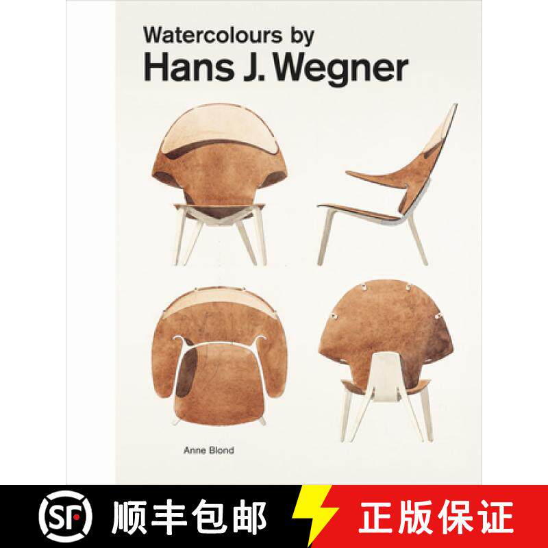 【3-4周达】Watercolours by Hans J. Wegner: The artistic dimensions in his work [9788794102568]