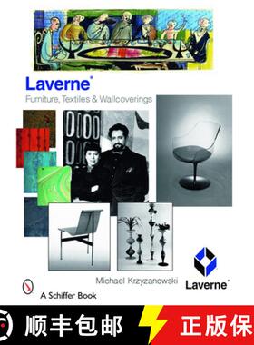 【3-4周达】Laverne: Furniture, Textiles, and Wallcoverings: Furniture, Textiles, & Wallcoverings [9780764327353]