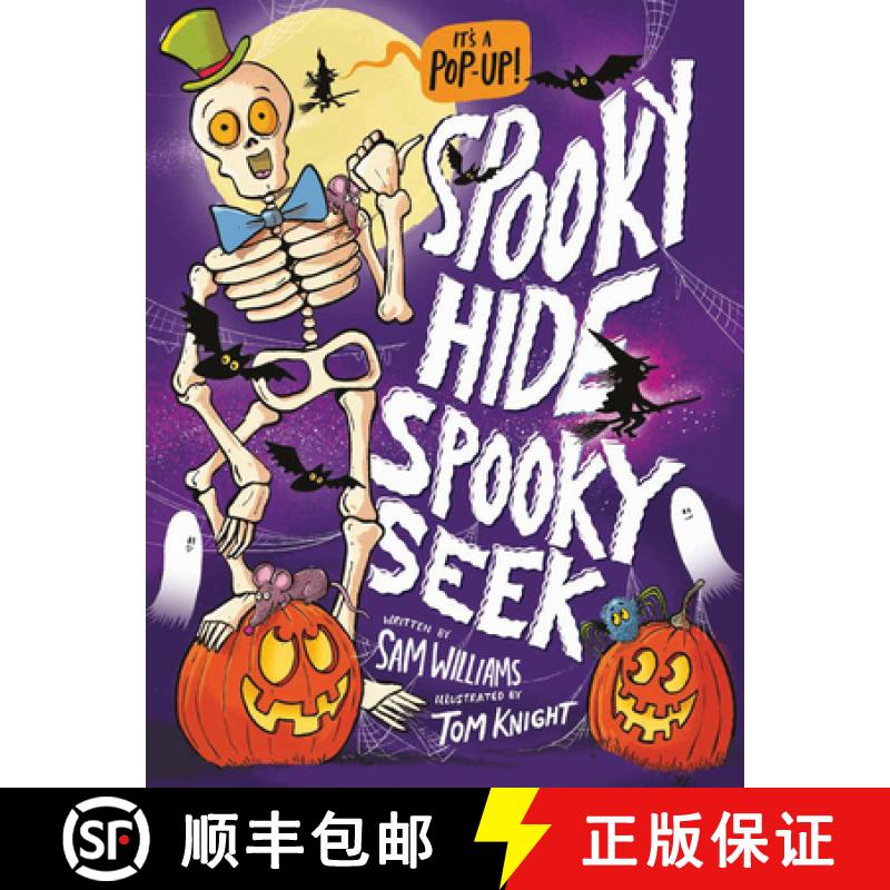预订 The Spooktacular Skeletons House Party Pop-Up Book [9781915801258]