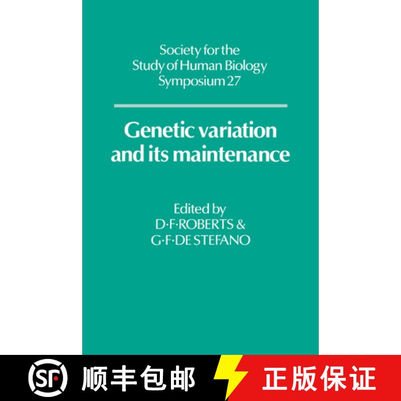 【3-4周达】Genetic Variation and its Maintenance: - Genetic Variation and its Maintenance [9780521332576]